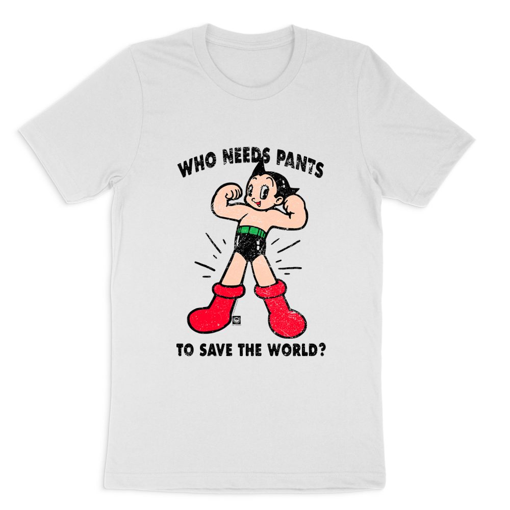 ASTRO BOY WHO NEEDS PARTS SHORT SLEEVE T-SHIRT