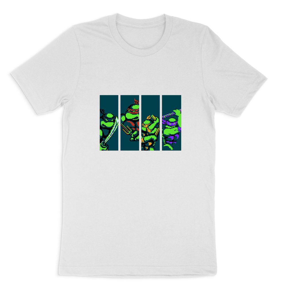 NINJA TURTLES ATARI SHORT SLEEVE T-SHIRT