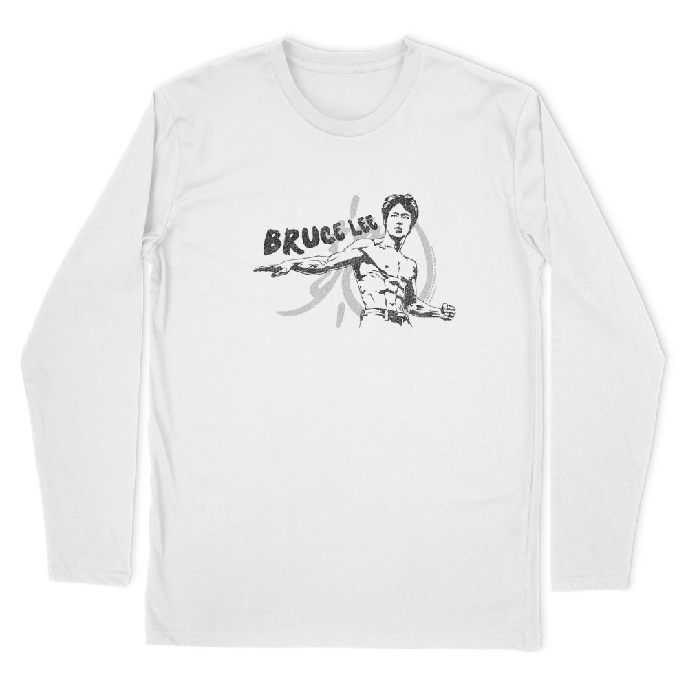 BRUCE LEE BRUSH LEE LONG SLEEVE T-SHIRT