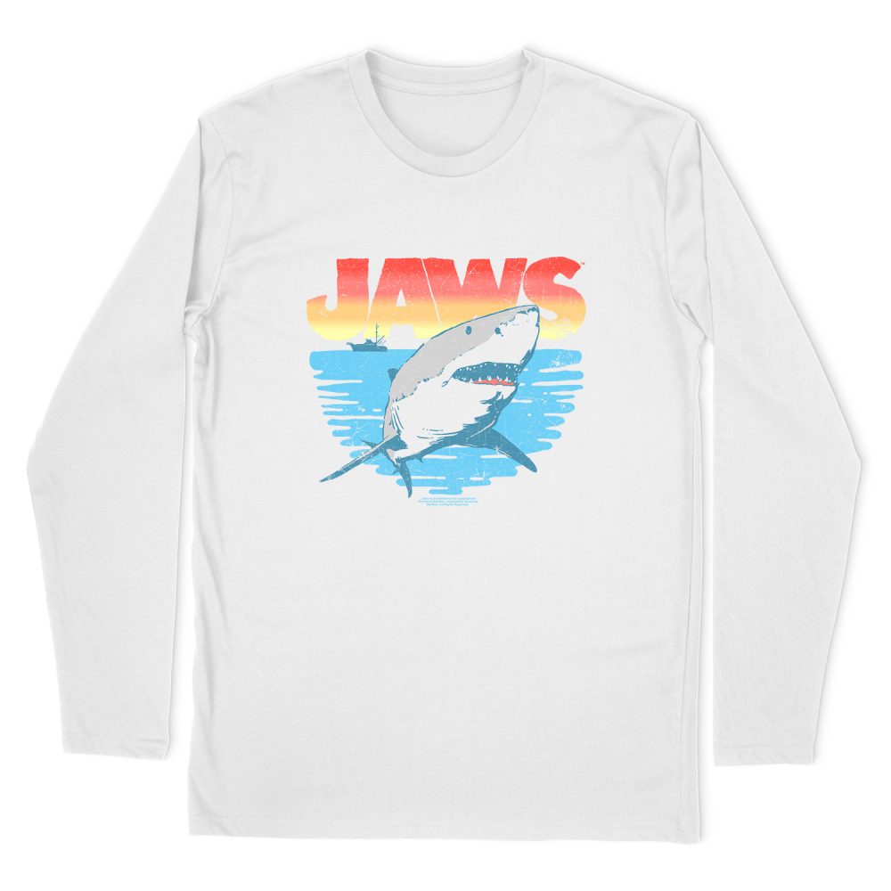 JAWS COOL WAVES LONG SLEEVE T-SHIRT