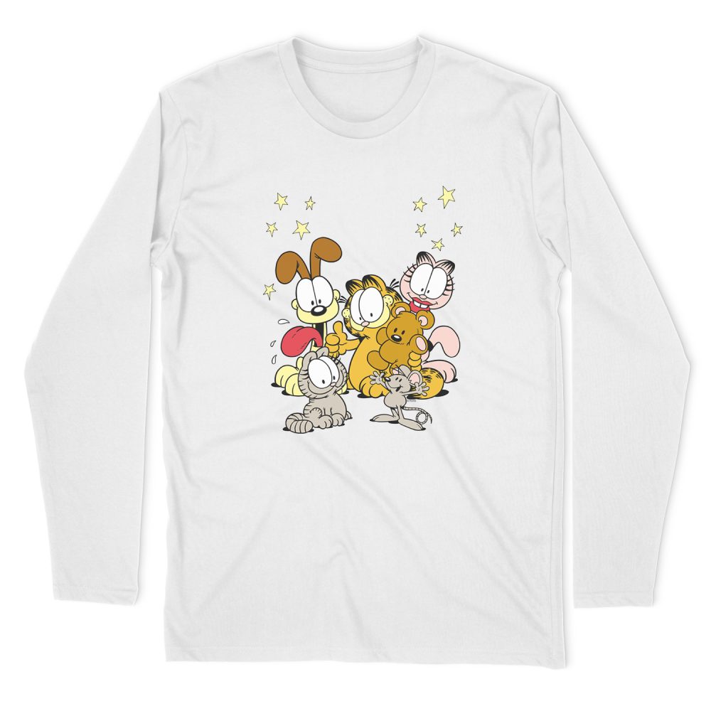 GARFIELD FRIENDS ARE BEST LONG SLEEVE T-SHIRT