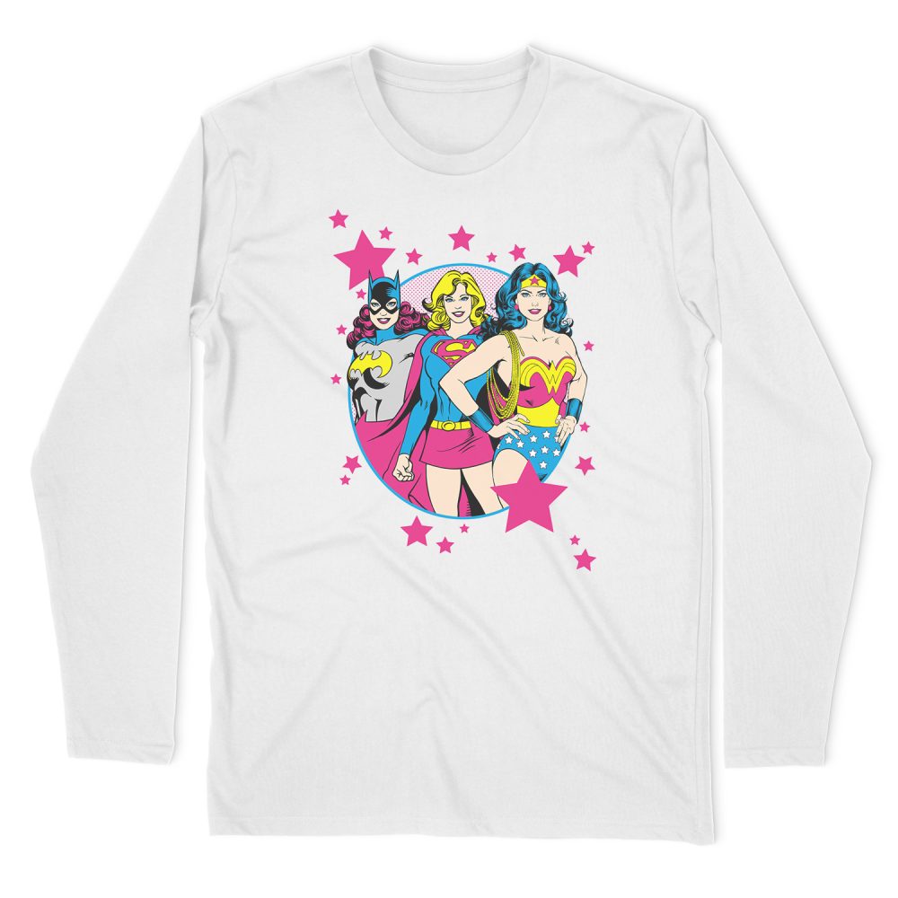 DC COMICS WE ARE SUPERIOR LONG SLEEVE T-SHIRT