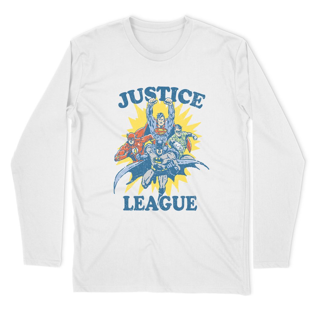 JUSTICE LEAGUE LETS DO THIS LONG SLEEVE T-SHIRT