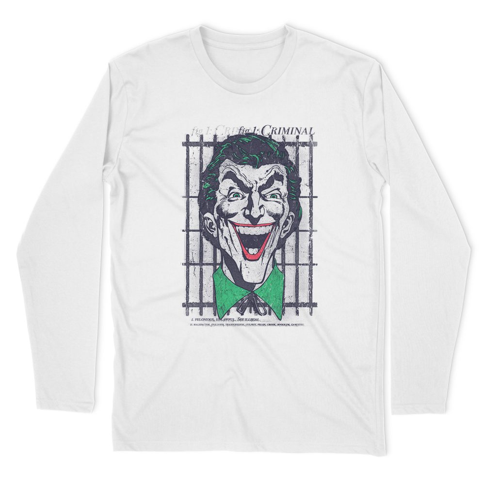 JOKER - CRIMINAL LONG SLEEVE T-SHIRT