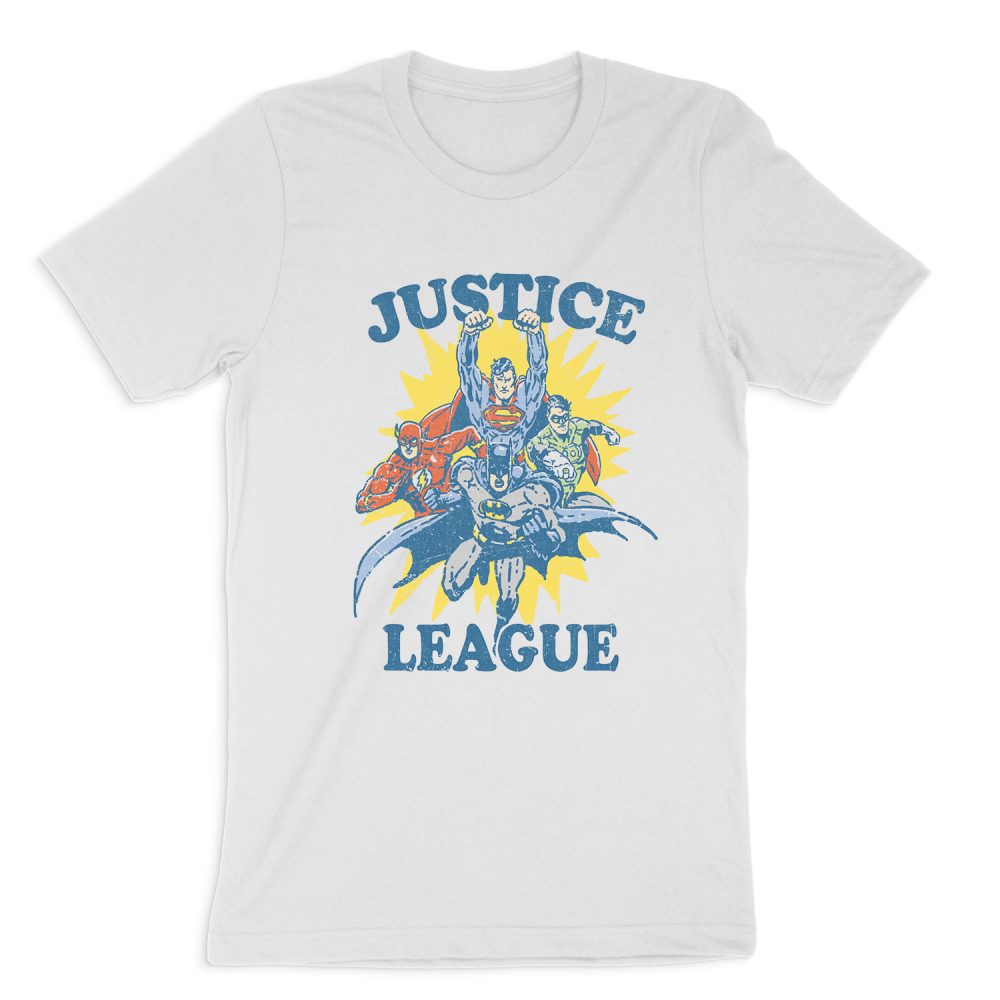 JUSTICE LEAGUE LETS DO THIS SHORT SLEEVE T-SHIRT