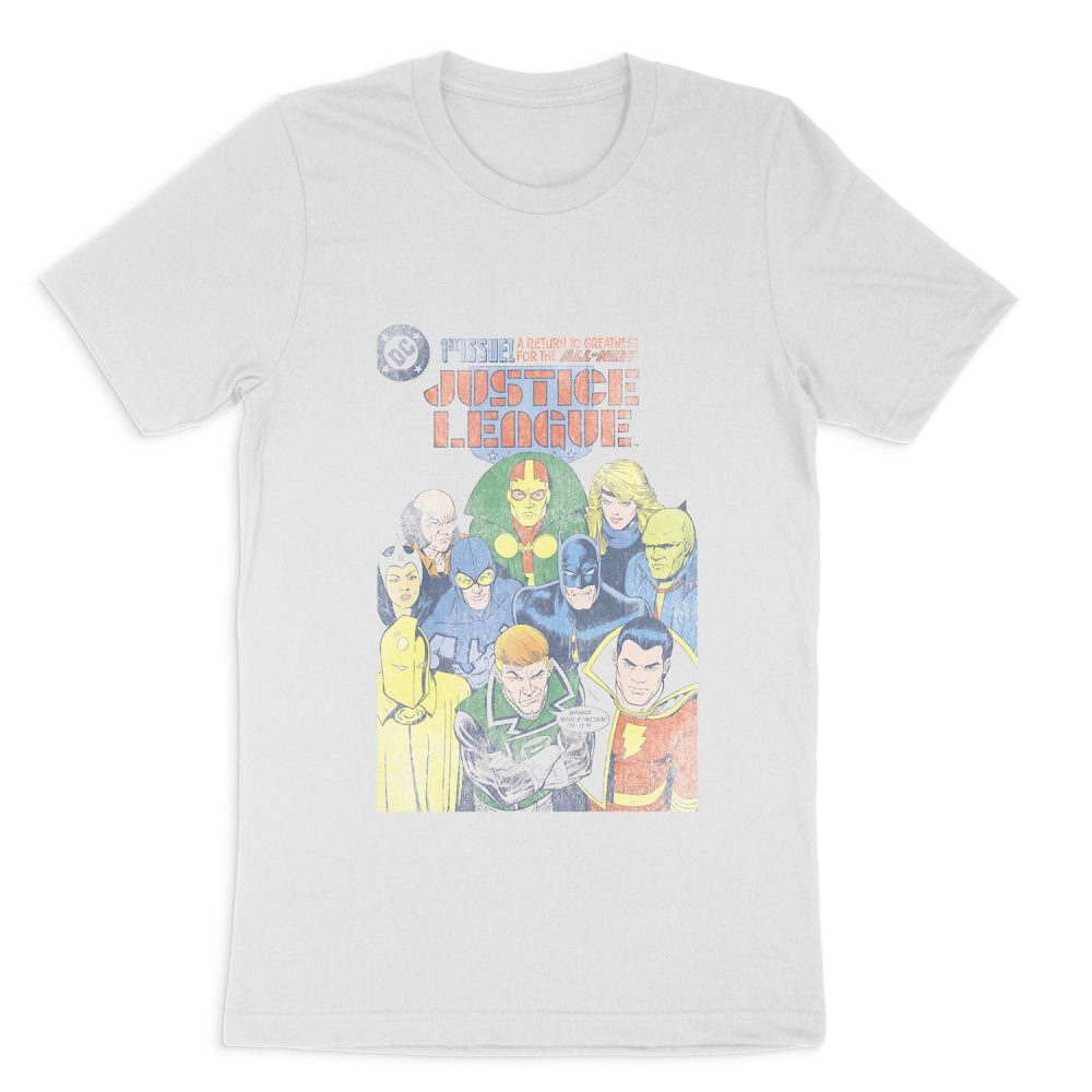 JUSTICE LEAGUE JUSTICE LEAGUE #1 COVER SHORT SLEEVE T-SHIRT