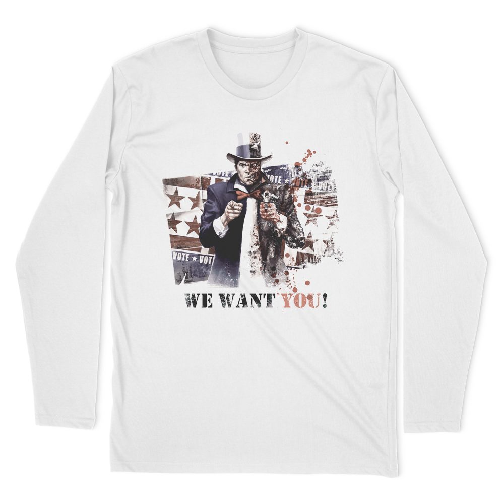 BATMAN - ARKHAM WE WANT YOU LONG SLEEVE T-SHIRT