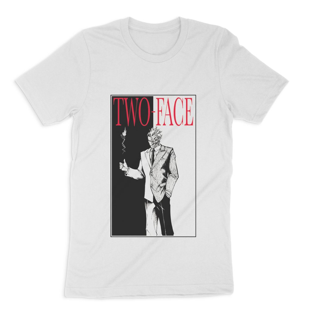 BATMAN TWO FACE SHORT SLEEVE T-SHIRT