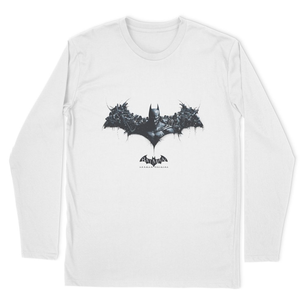BATMAN - ARKHAM BAT OF ENEMIES LONG SLEEVE T-SHIRT