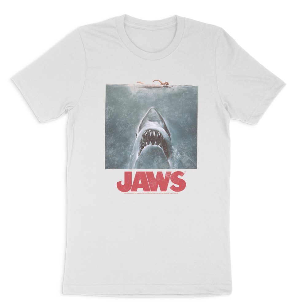 JAWS DISTRESSED JAWS SHORT SLEEVE T-SHIRT