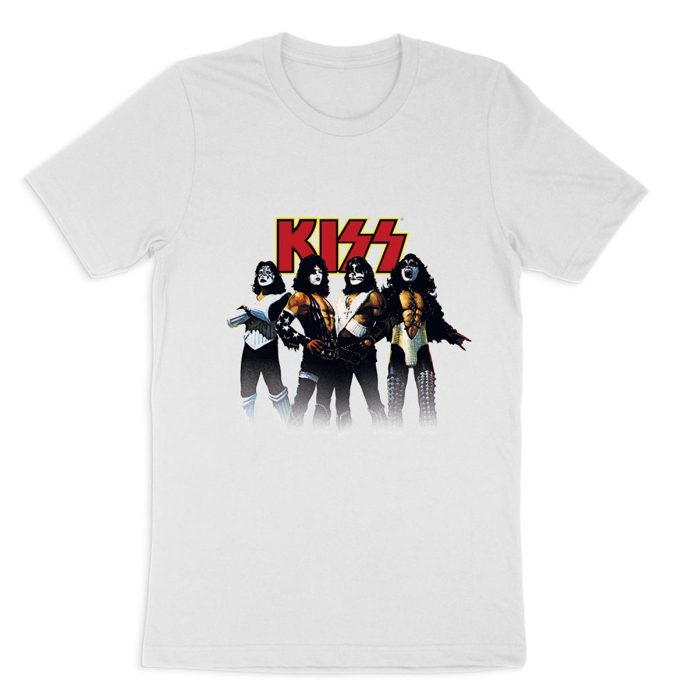 KISS THROWBACK POSE SHORT SLEEVE T-SHIRT