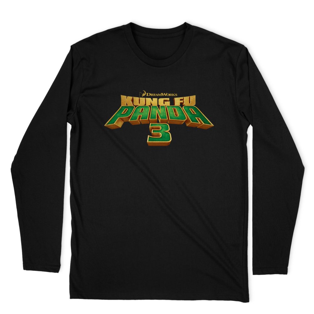 KUNG FU PANDA LOGO #2 LONG SLEEVE T-SHIRT