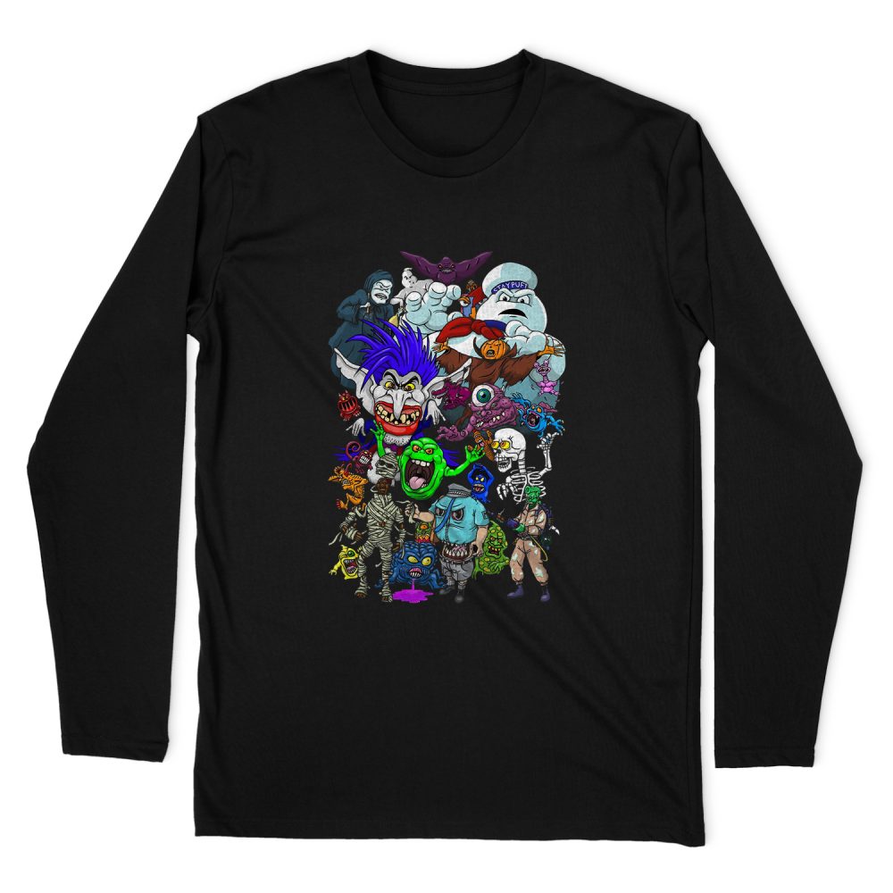 GHOSTBUSTER ALL GHOSTS LONG SLEEVE T-SHIRT