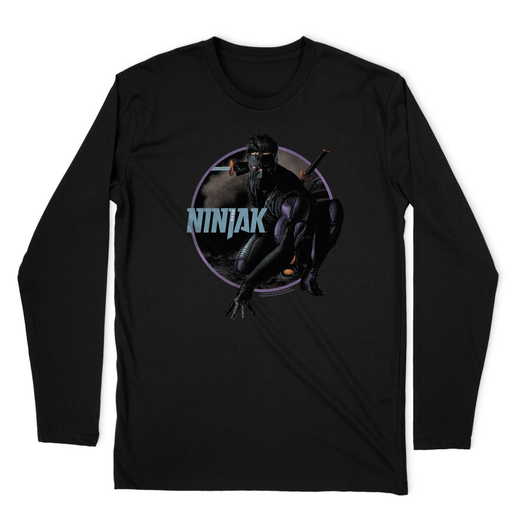 NINJAK CROUCHING NINJAK LONG SLEEVE T-SHIRT