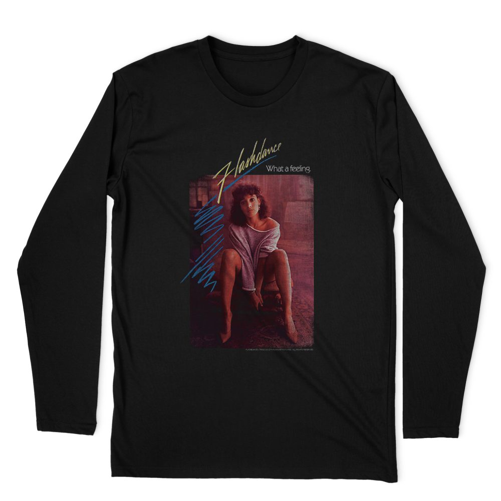 FLASHDANCE TITLE LONG SLEEVE T-SHIRT