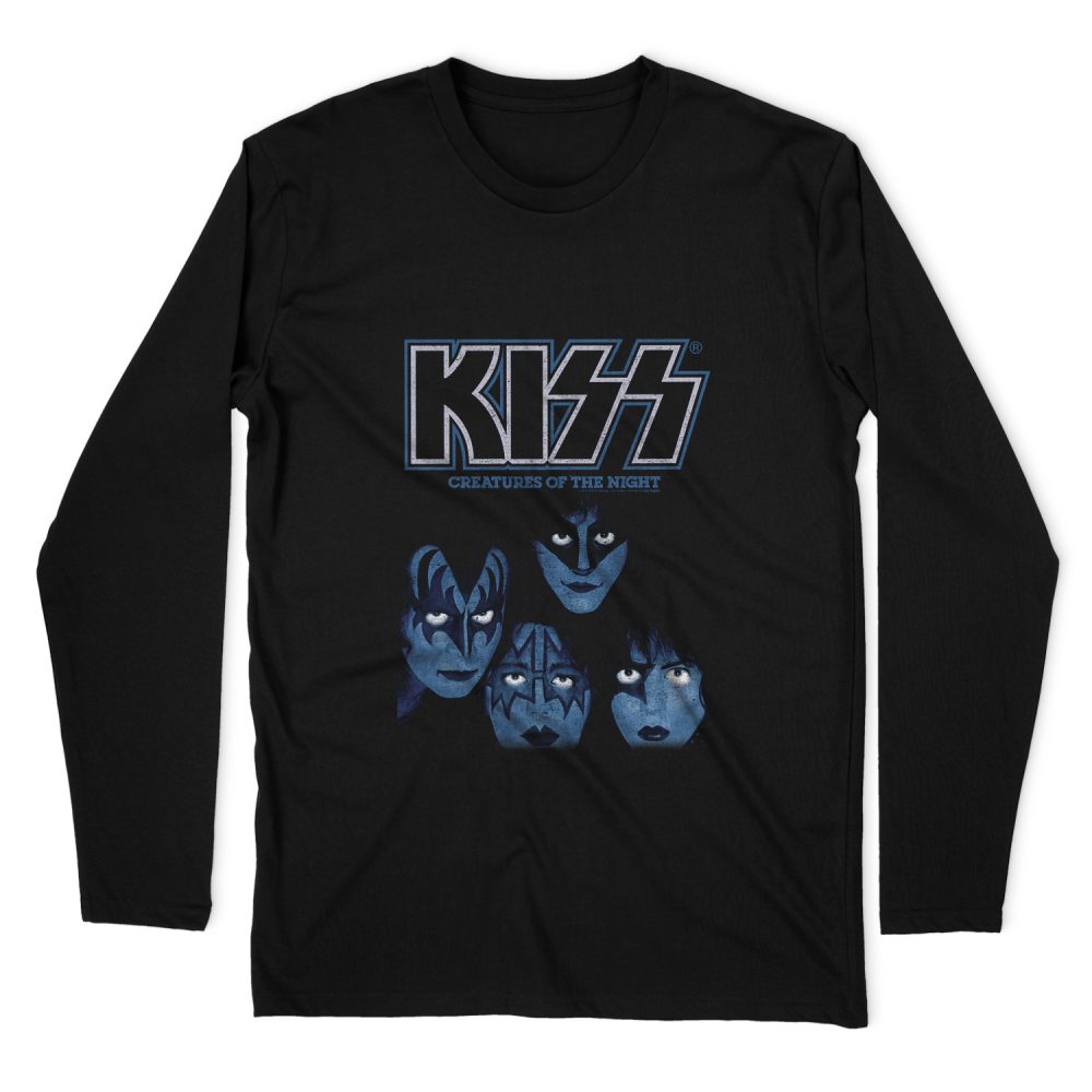 KISS CREATURES OF THE NIGHT LONG SLEEVE T-SHIRT
