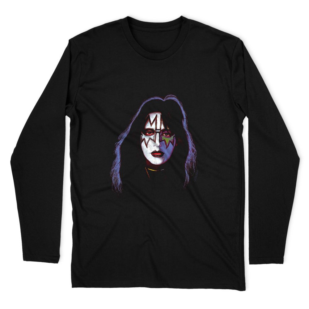 KISS ACE FREHLEY COVER LONG SLEEVE T-SHIRT