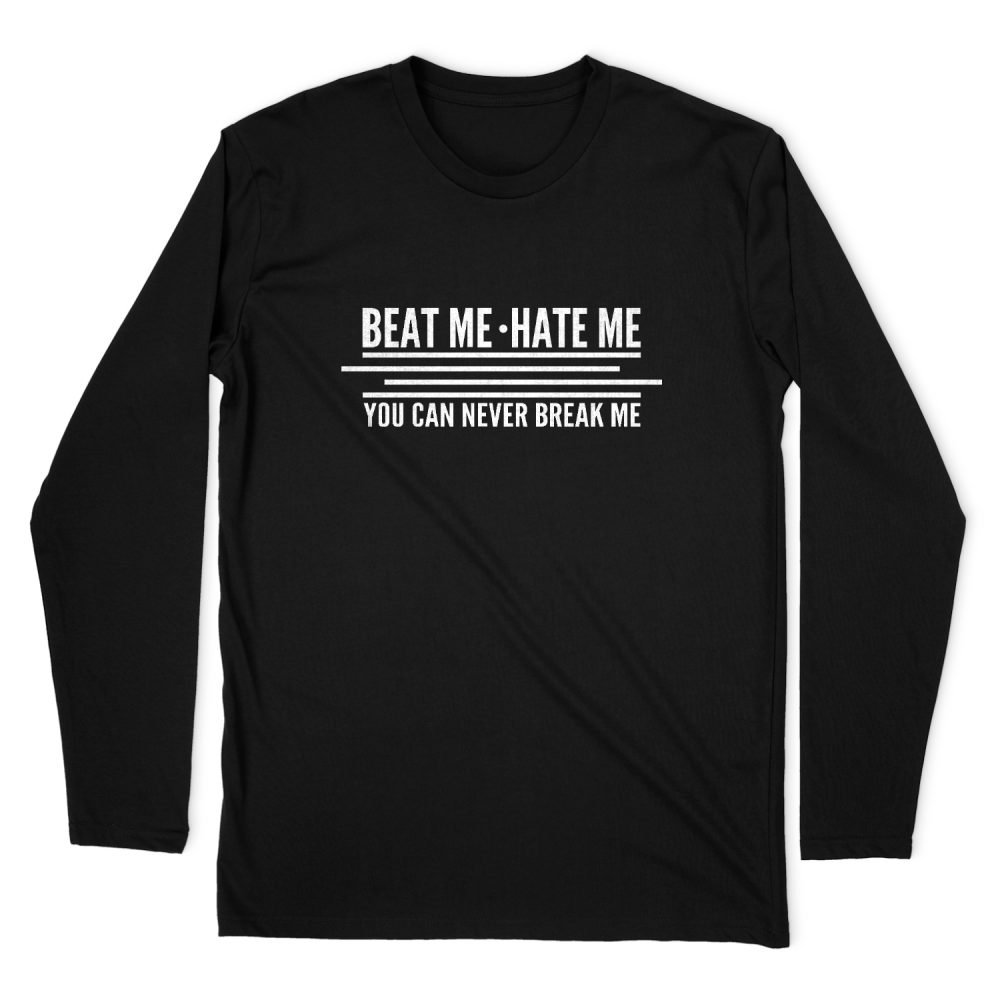 THEY DON'T CARE ABOUT US LONG SLEEVE T-SHIRT