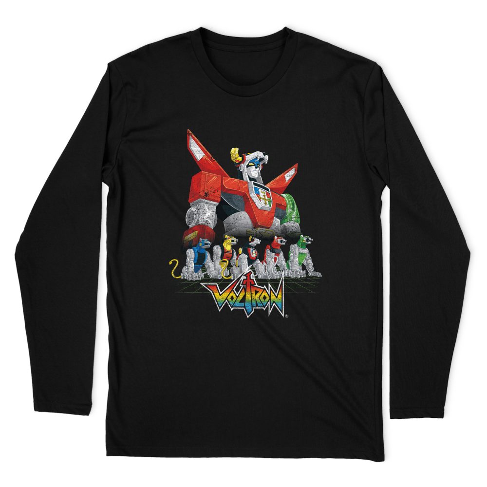 VOLTRON LIONS LONG SLEEVE T-SHIRT