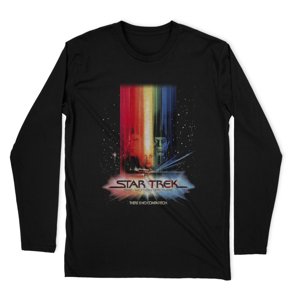 STAR TREK MOTION PICTURE POSTER LONG SLEEVE T-SHIRT