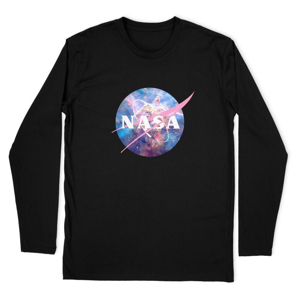 NASA GALAXY LONG SLEEVE T-SHIRT