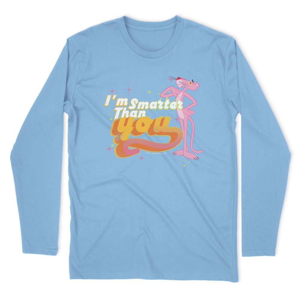 PINK PANTHER SMART CAT LONG SLEEVE T-SHIRT