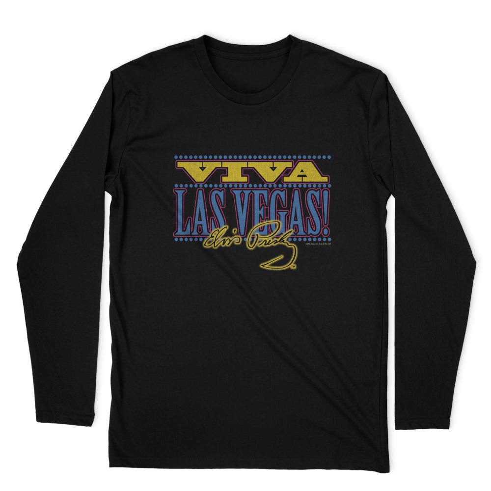 ELVIS PRESLEY VIVA LAS VEGAS LONG SLEEVE T-SHIRT