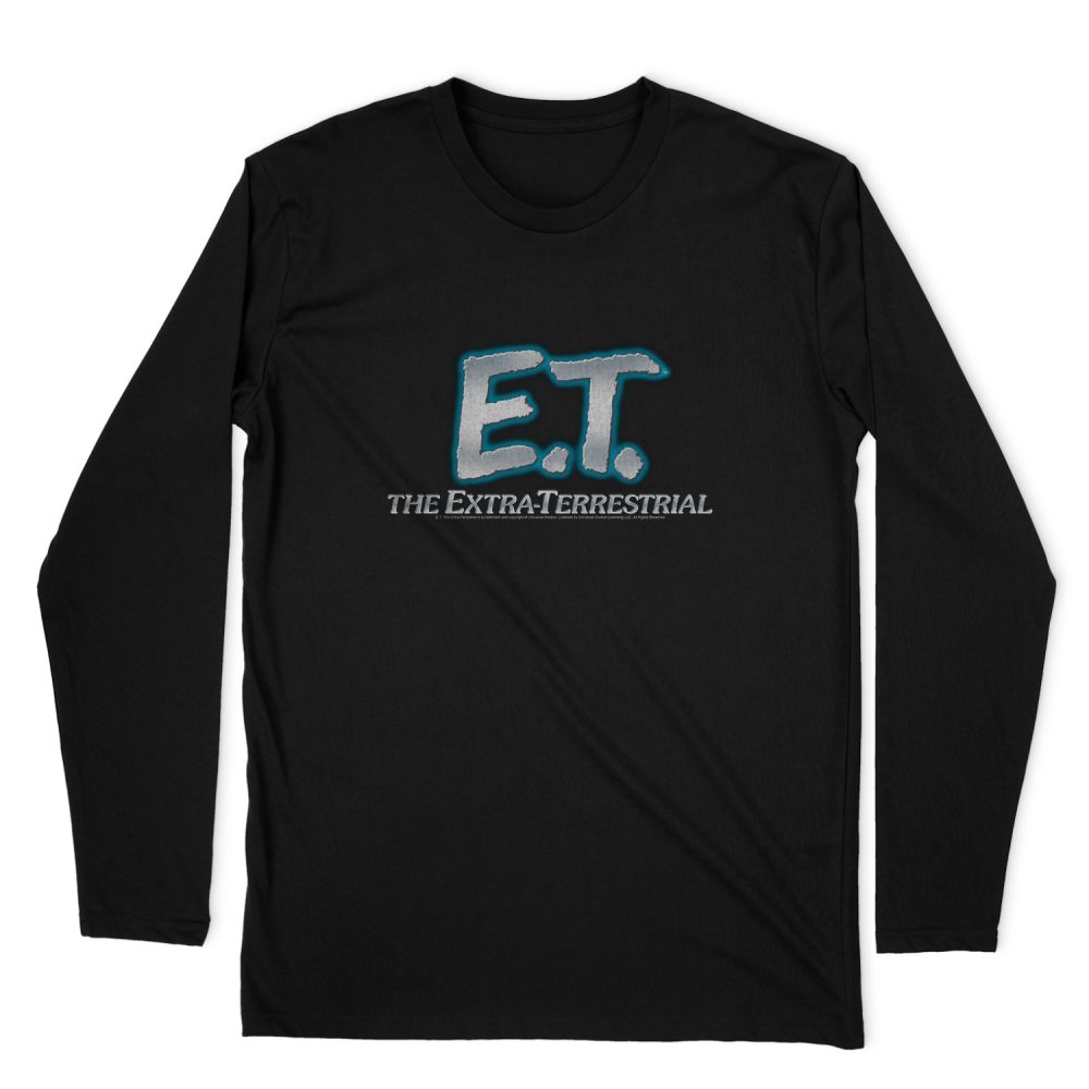 E.T. LOGO LONG SLEEVE T-SHIRT