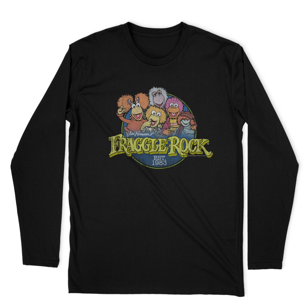 FRAGGLE ROCK CIRCLE LOGO LONG SLEEVE T-SHIRT