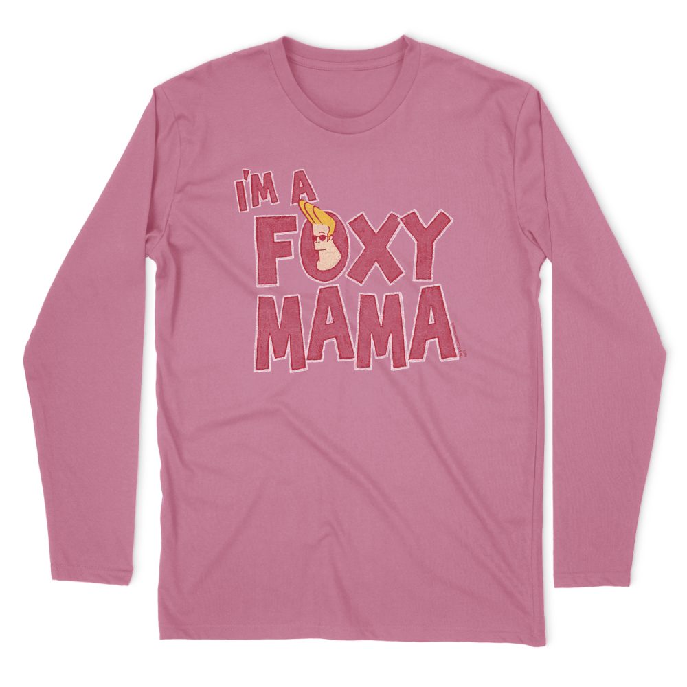JOHNNY BRAVO FOXY MAMA LONG SLEEVE T-SHIRT