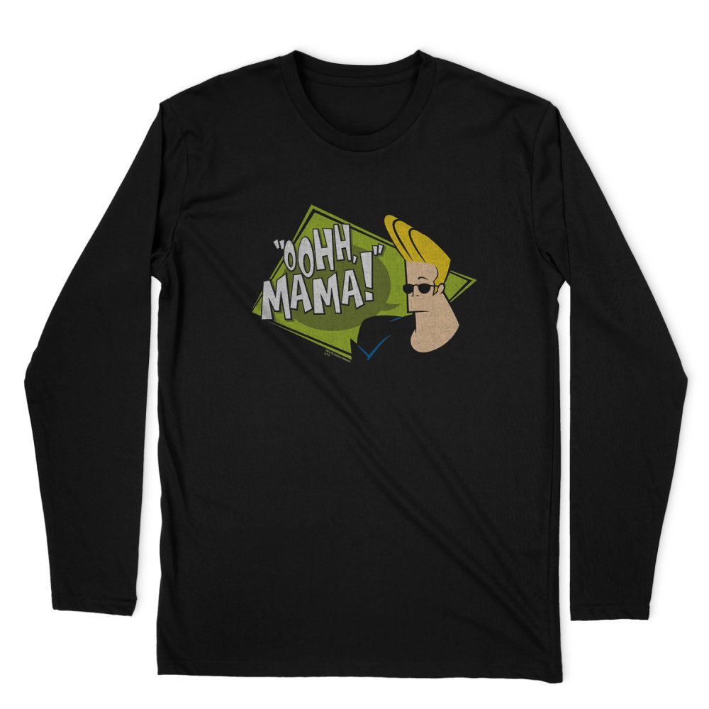 JOHNNY BRAVO OOHH MAMA LONG SLEEVE T-SHIRT