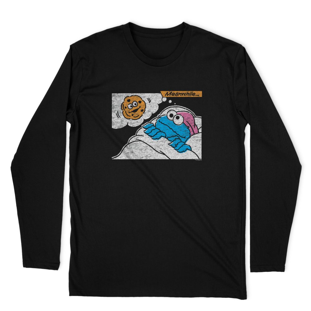 SESAME STREET MEANWHILE LONG SLEEVE T-SHIRT