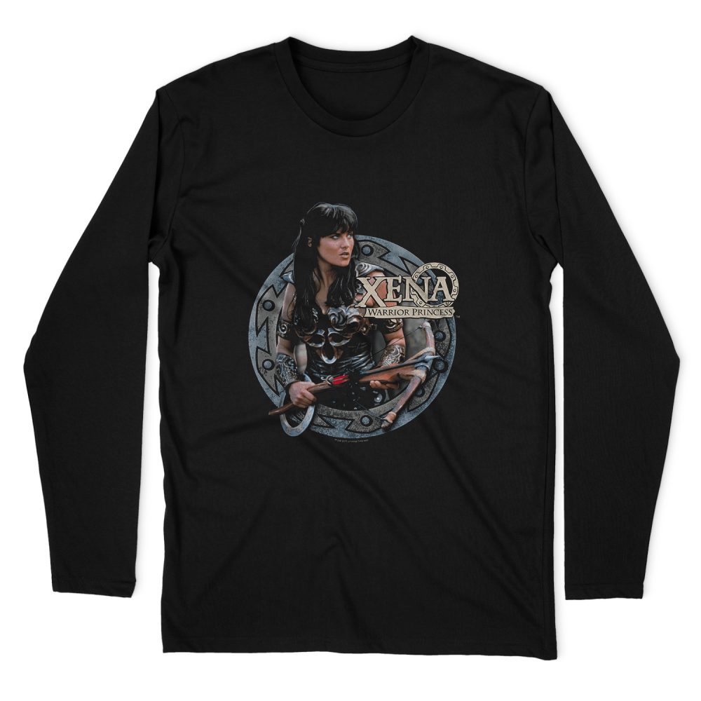 XENA WARRIOR PRINCESS THE WARRIOR LONG SLEEVE T-SHIRT