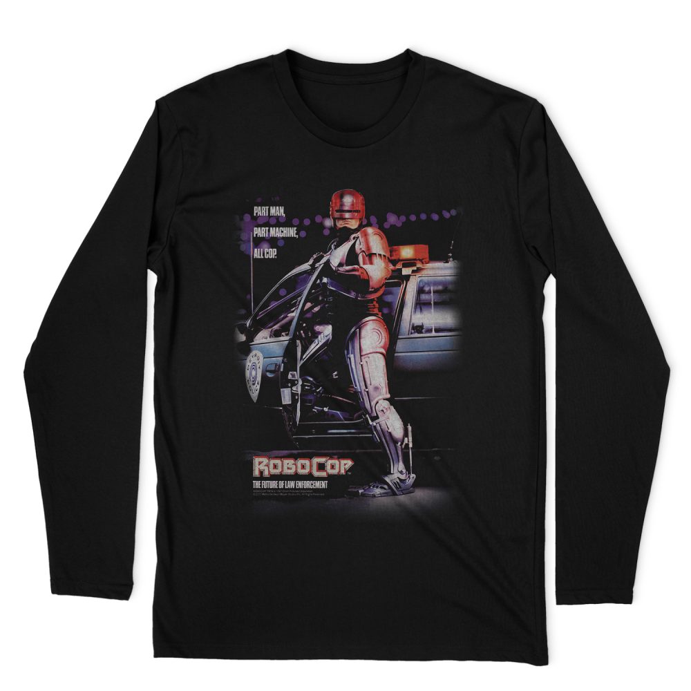 ROBOCOP POSTER LONG SLEEVE T-SHIRT