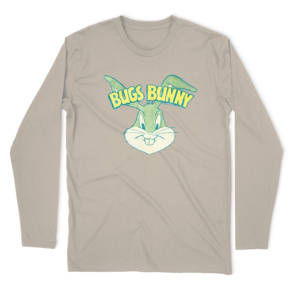 LOONEY TUNES BUGS HEAD LONG SLEEVE T-SHIRT