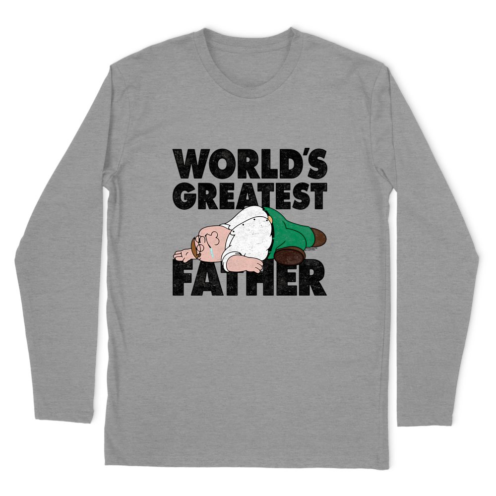 FAMILY GUY THE GREATEST FATHER LONG SLEEVE T-SHIRT