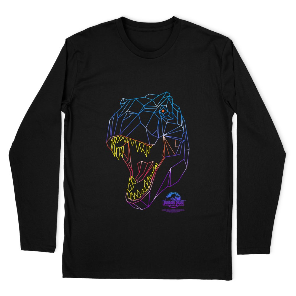 JURASSIC PARK NEON T-REX LONG SLEEVE T-SHIRT