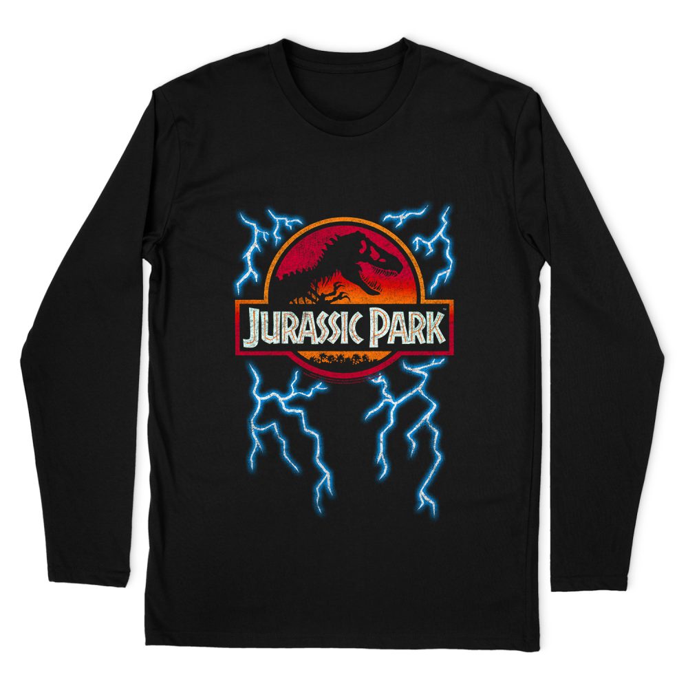 JURASSIC PARK LIGHTNING LONG SLEEVE T-SHIRT