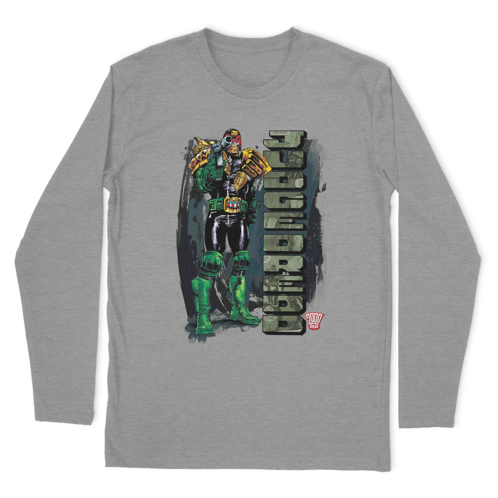 JUDGE DREDD BLAM LONG SLEEVE T-SHIRT