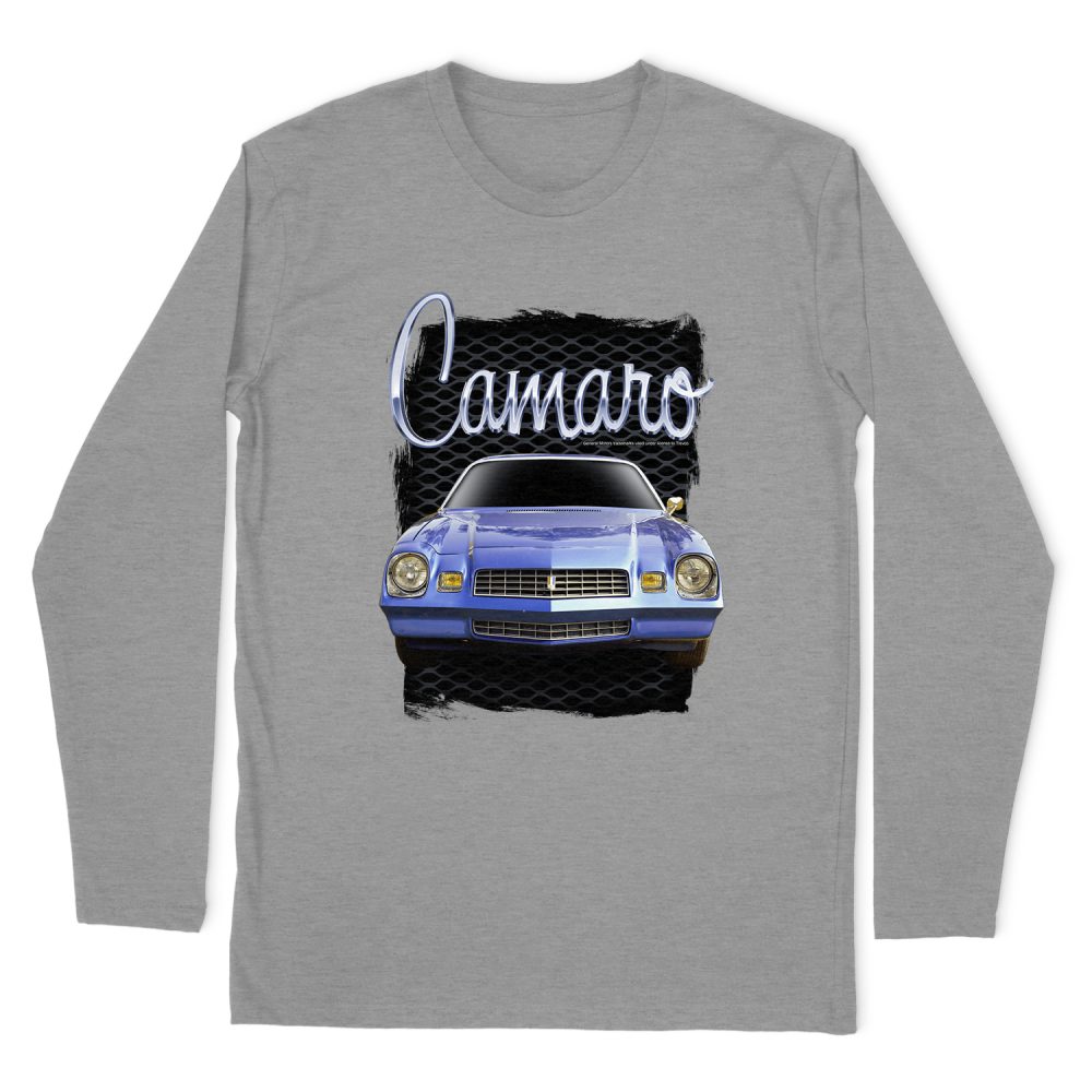 CHEVROLET YELLOW CAMARO LONG SLEEVE T-SHIRT