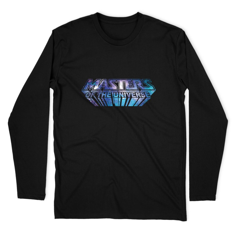 MASTERS OF THE UNIVERSE SPACE LOGO LONG SLEEVE T-SHIRT