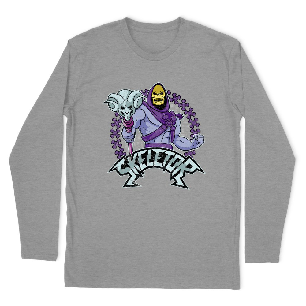 MASTERS OF THE UNIVERSE SKELETOR LONG SLEEVE T-SHIRT