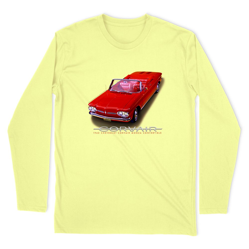 CHEVROLET 62 CORVAIR CONVERTIBLE LONG SLEEVE T-SHIRT
