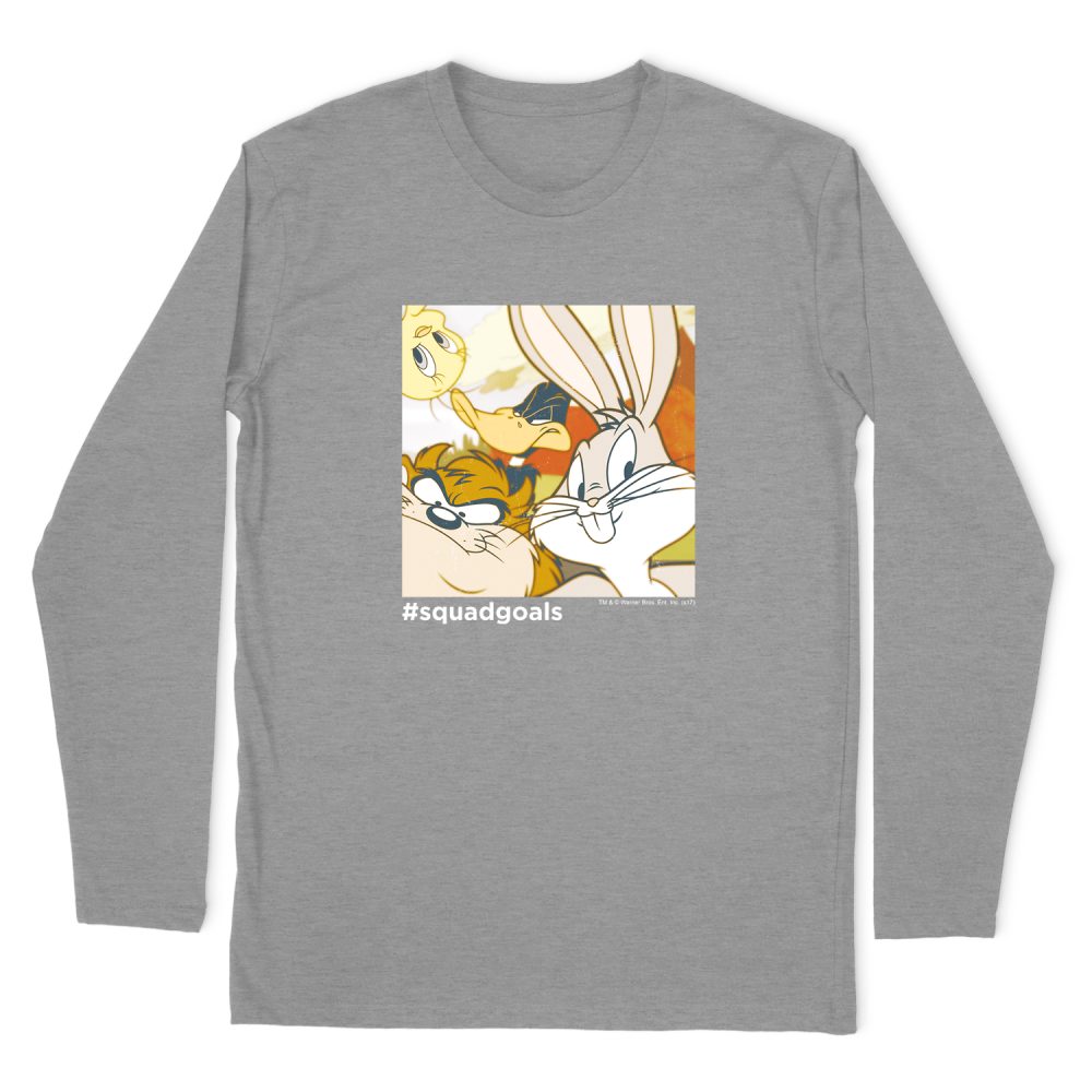 LOONEY TUNES SQUAD GOALS LONG SLEEVE T-SHIRT
