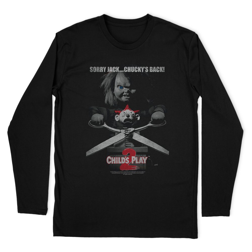 CHILD'S PLAY 2 JACK POSTER LONG SLEEVE T-SHIRT