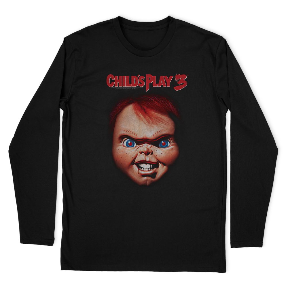CHILD'S PLAY 3 CHUCKY LONG SLEEVE T-SHIRT