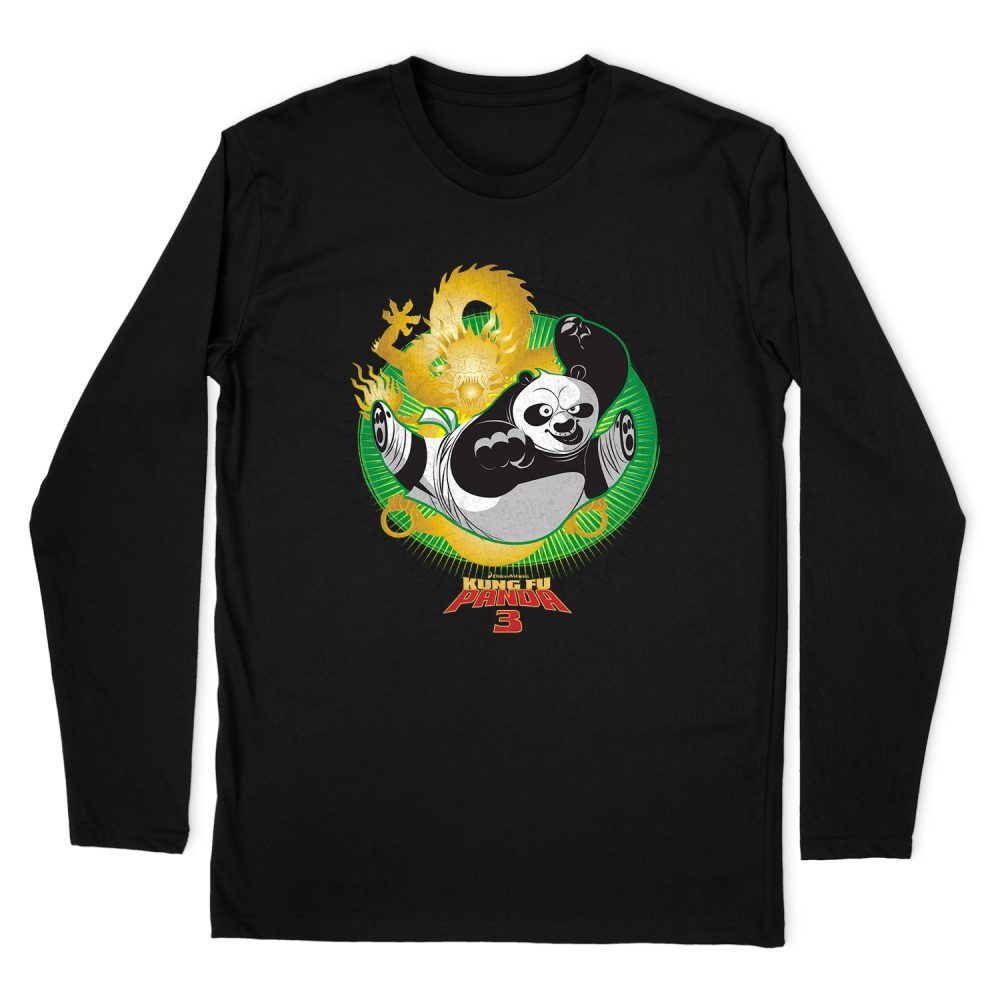 KUNG FU PANDA DRAGO PO LONG SLEEVE T-SHIRT