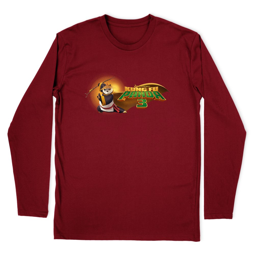 KUNG FU PANDA PO LOGO LONG SLEEVE T-SHIRT