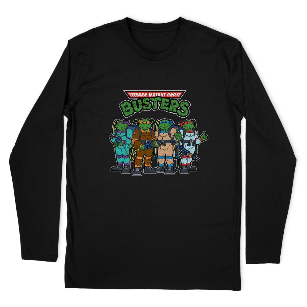 TEENAGE MUTANT GHOST BUSTERS LONG SLEEVE T-SHIRT