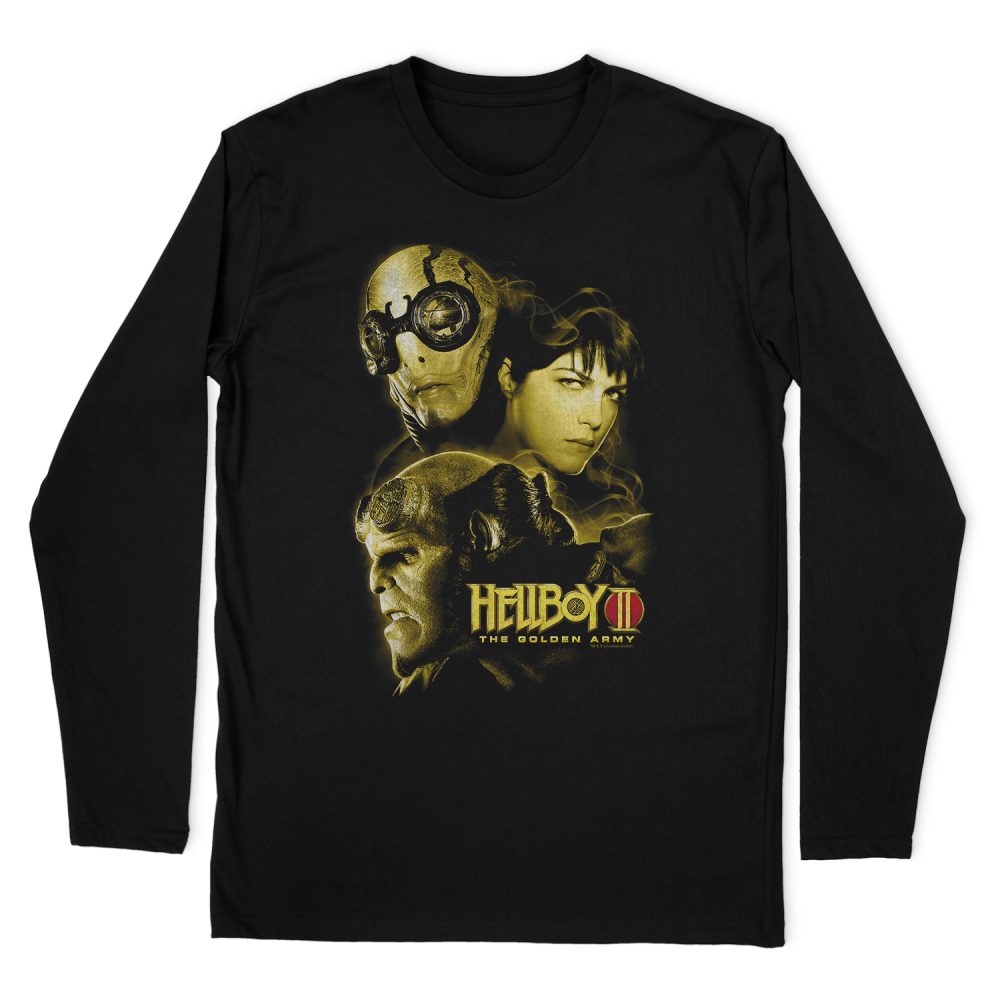 HELLBOY UNGODLY CREATURES LONG SLEEVE T-SHIRT